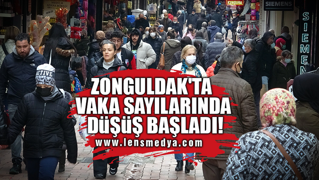 ZONGULDAK'TA VAKA SAYILARINDA DÜŞÜŞ BAŞLADI!