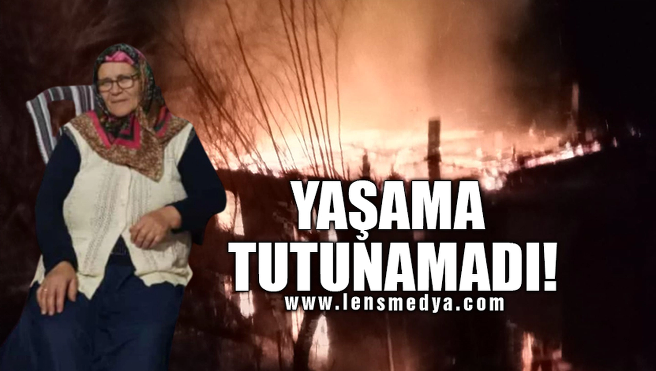 YAŞAMA TUTUNAMADI!