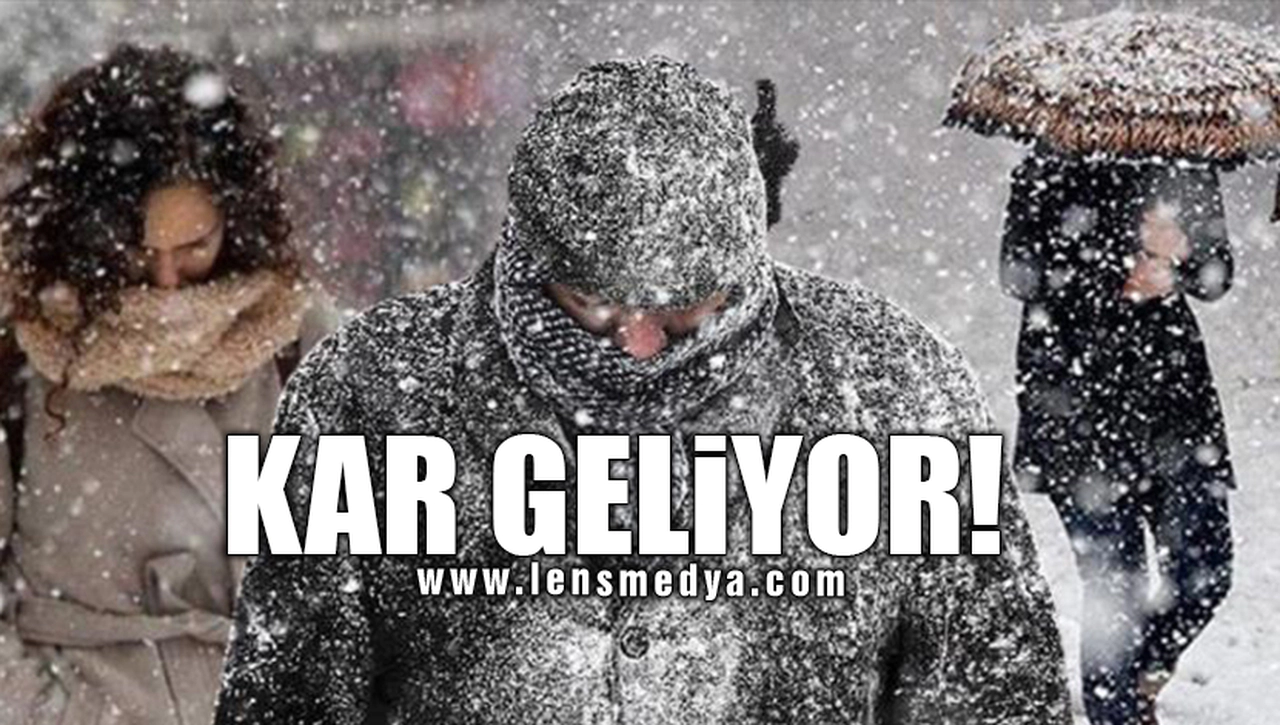 KAR GELİYOR!