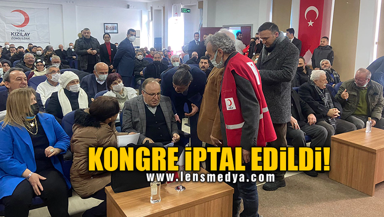 KONGRE İPTAL EDİLDİ!