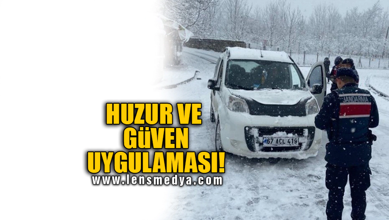 HUZUR VE GÜVEN UYGULAMASI!