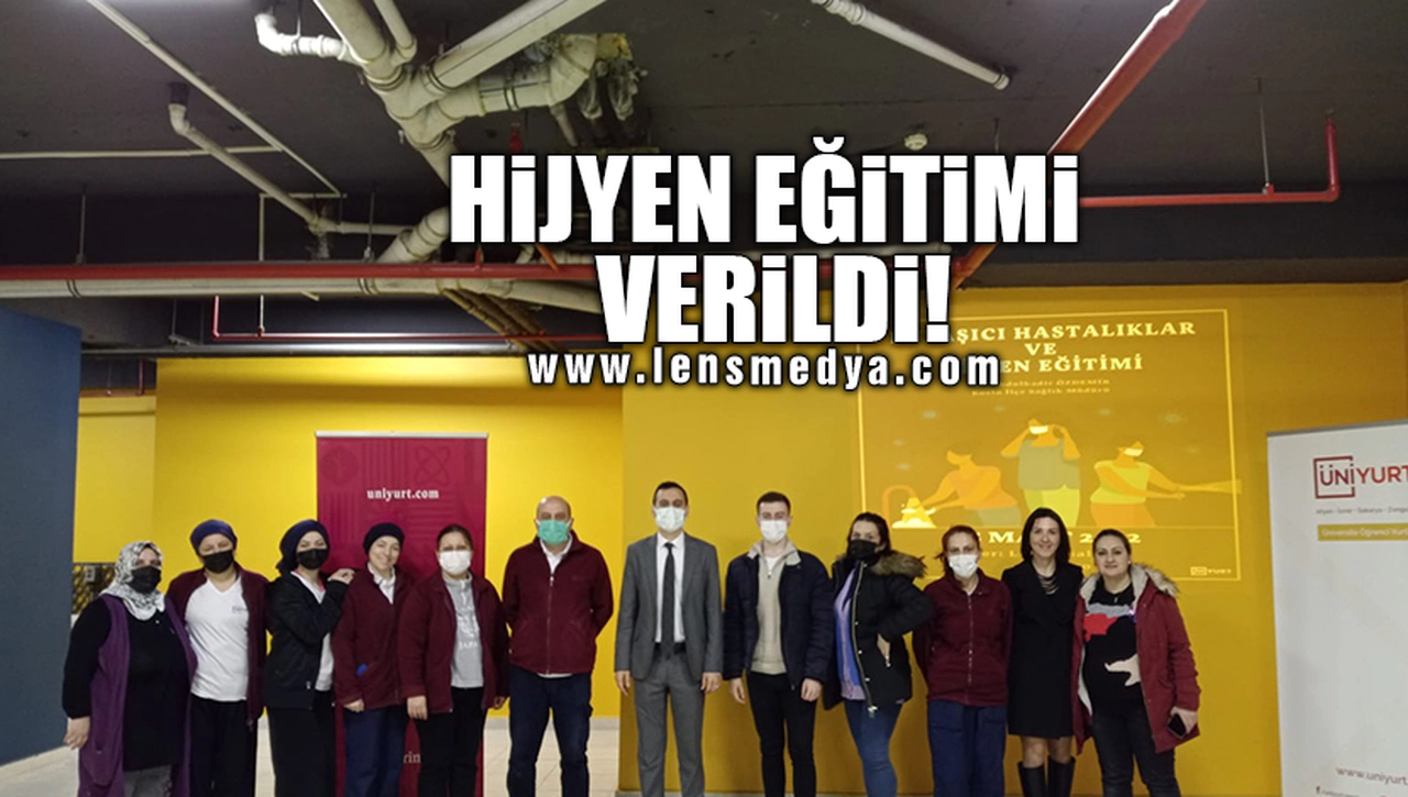 HİJYEN EĞİTİMİ VERİLDİ!