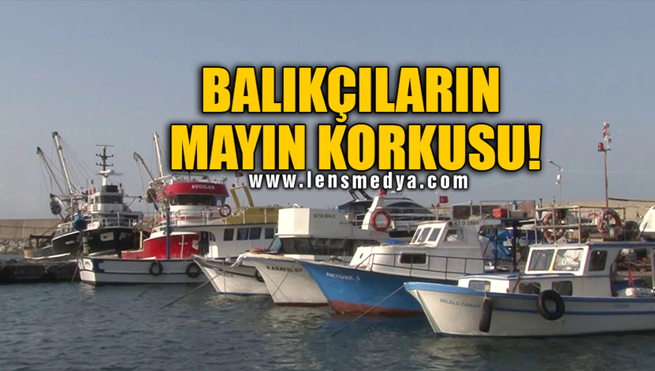BALIKÇILARIN MAYIN KORKUSU!