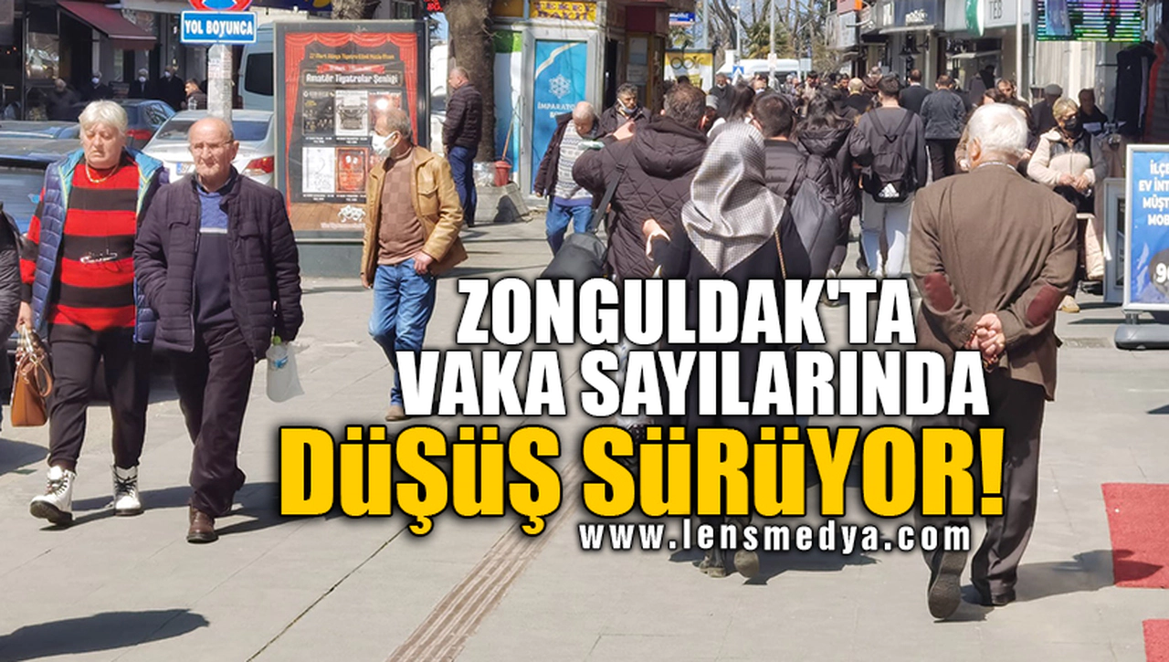 ZONGULDAK'TA VAKA SAYILARINDA DÜŞÜŞ SÜRÜYOR!