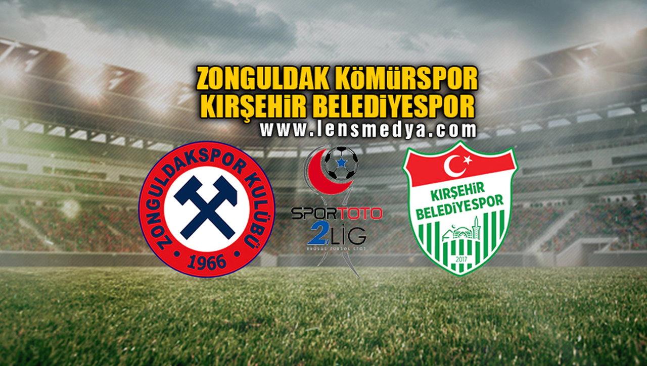 ZONGULDAK KÖMÜRSPOR KIRŞEHİR BELEDİYESPOR'LA KARŞILACAK!