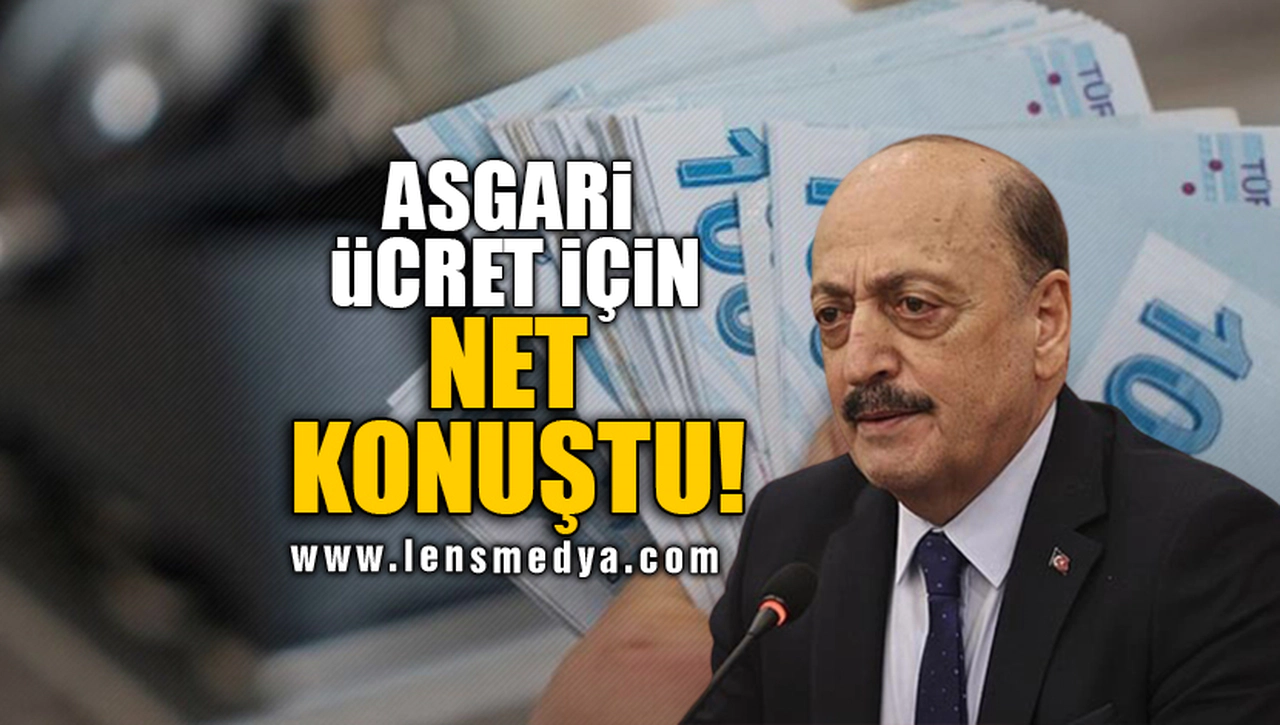 ASGARİ ÜCRET İÇİN NET KONUŞTU!