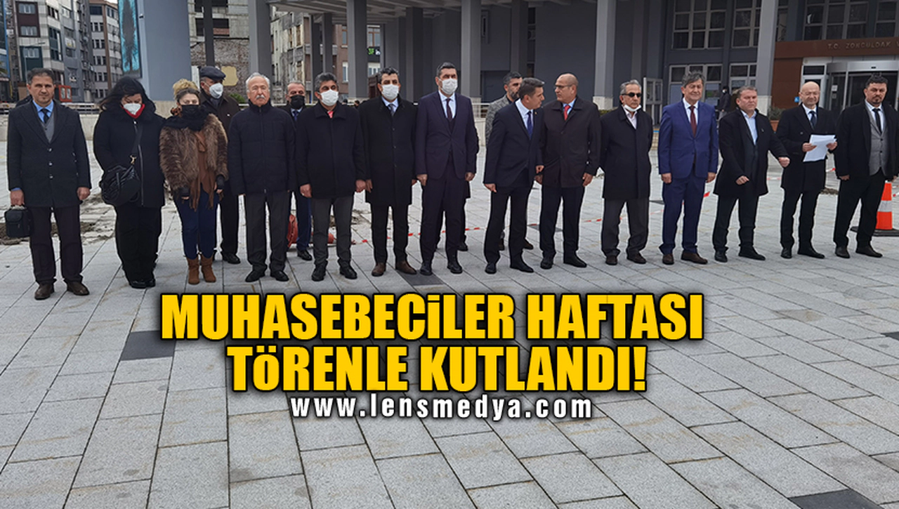 MUHASEBECİLER HAFTASI TÖRENLE KUTLANDI!