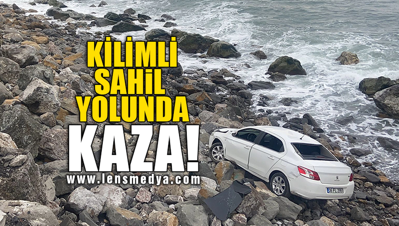 KİLİMLİ SAHİL YOLUNDA KAZA!