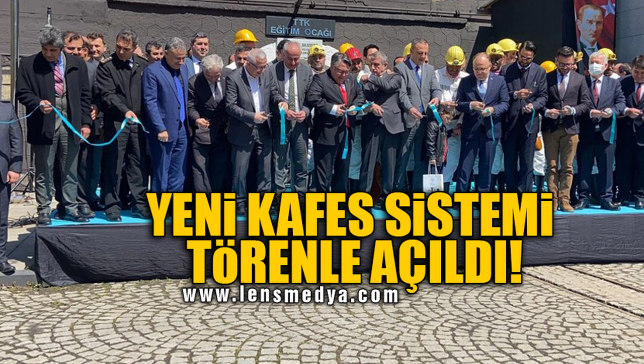 YENİ KAFES SİSTEMİ TÖRENLE AÇILDI!