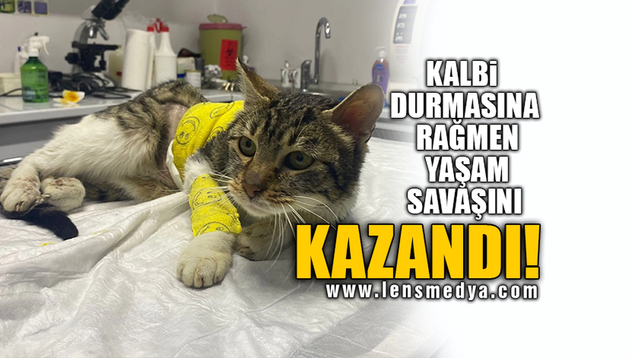 KALBİ DURMASINA RAĞMEN YAŞAM SAVAŞINI KAZANDI!