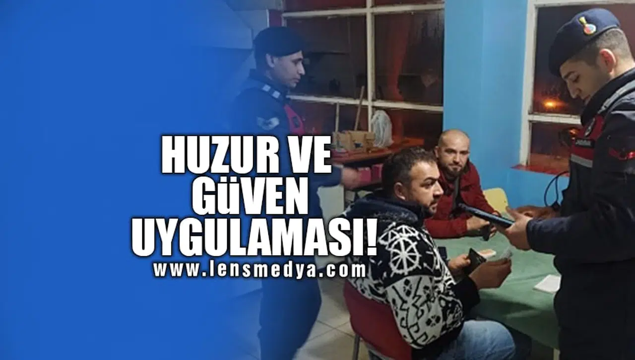 HUZUR VE GÜVEN UYGULAMASI!