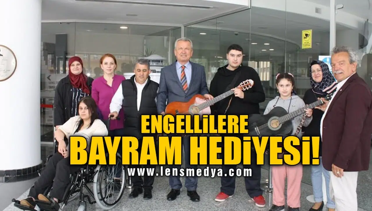 ENGELLİLERE BAYRAM HEDİYESİ!