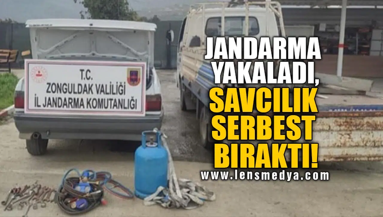 JANDARMA YAKALADI, SAVCILIK SERBEST BIRAKTI!