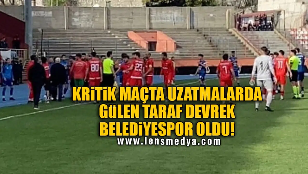 KRİTİK MAÇTA UZATMALARDA GÜLEN TARAF DEVREK BELEDİYESPOR OLDU!
