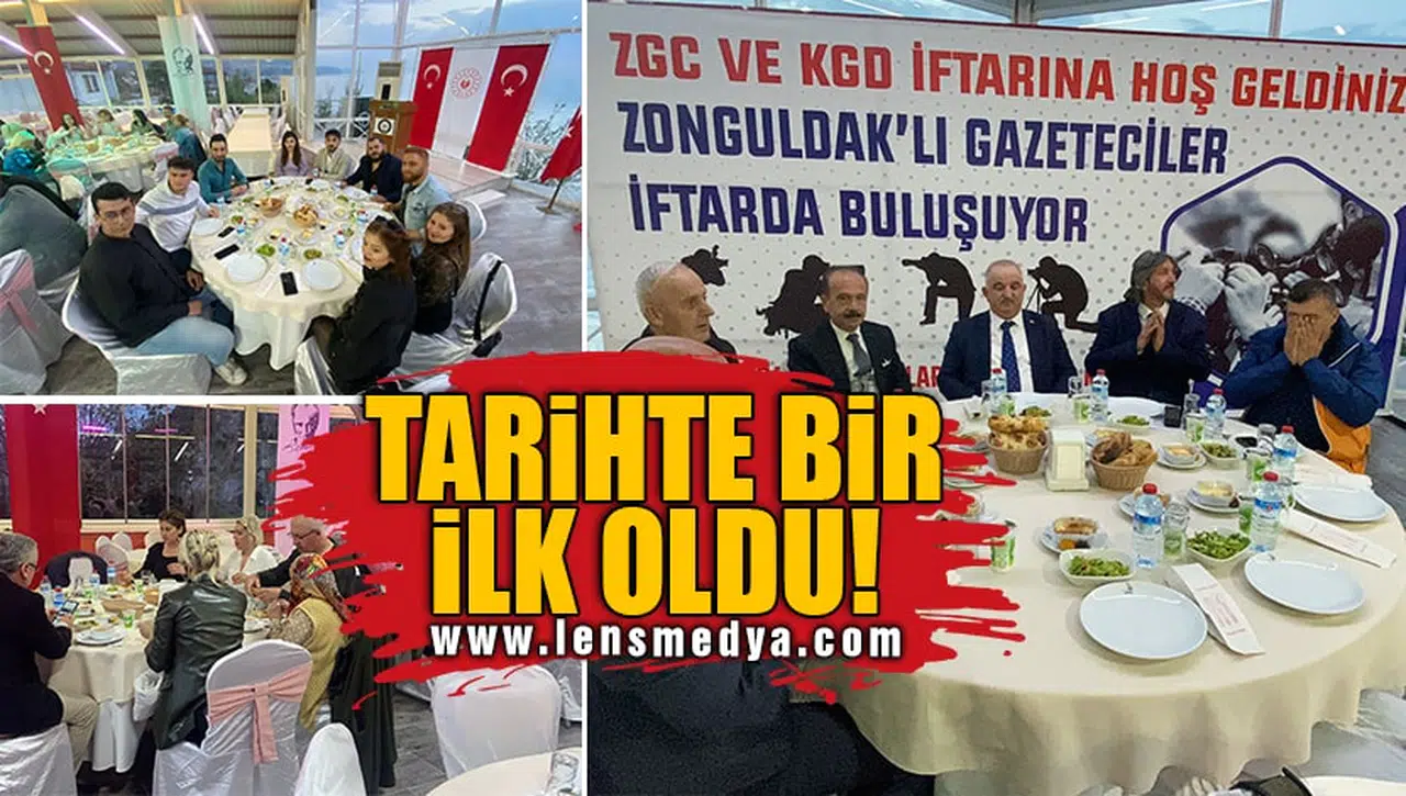 ZGC-KGD İFTARI GAZETECİLERİ BİR ARAYA GETİRDİ
