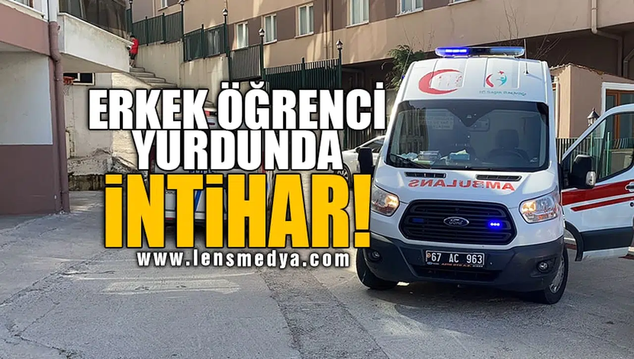 ERKEK ÖĞRENCİ YURDUNDA İNTİHAR