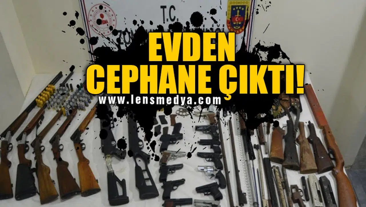 EVDEN CEPHANE ÇIKTI!