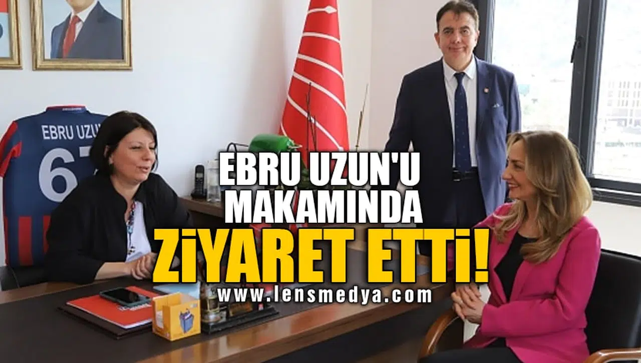 EBRU UZUN'U MAKAMINDA ZİYARET ETTİ!