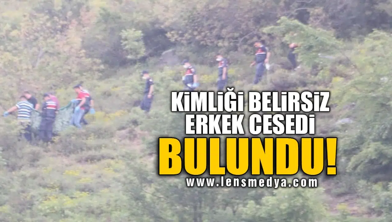 KİMLİĞİ BELİRSİZ ERKEK CESEDİ BULUNDU!