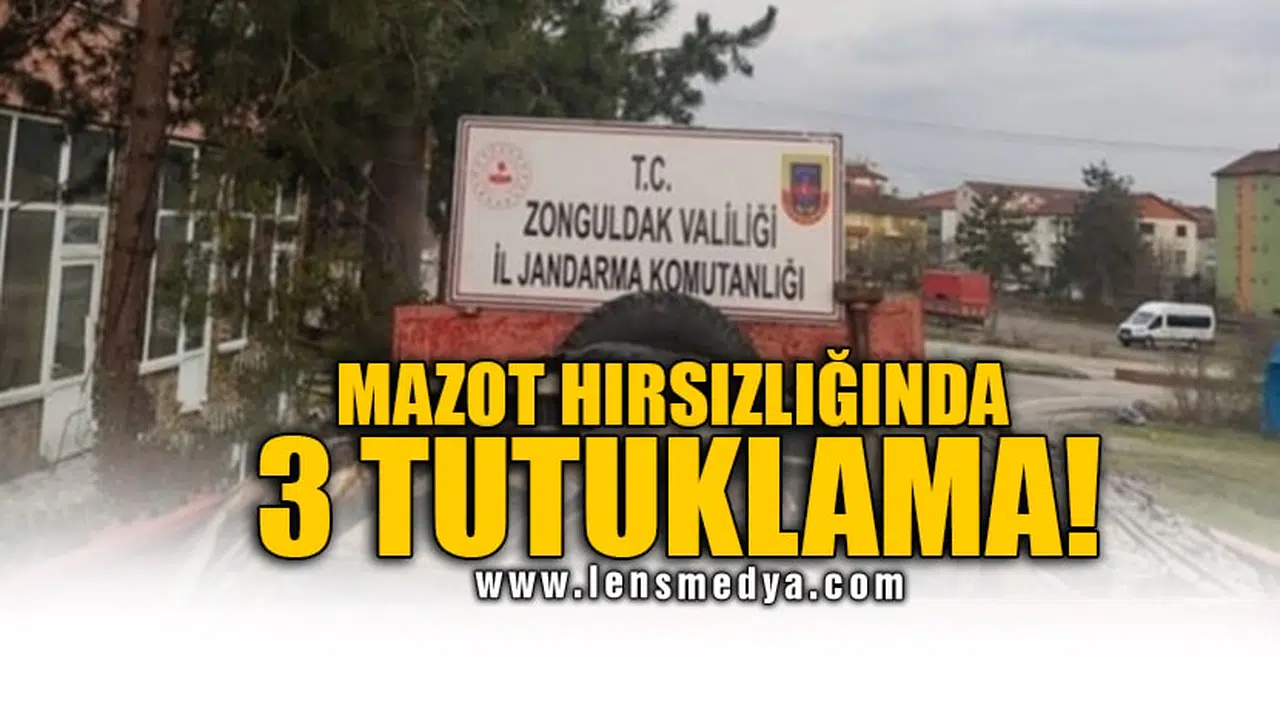 MAZOT HIRSIZLIĞINDA 3 TUTUKLAMA!