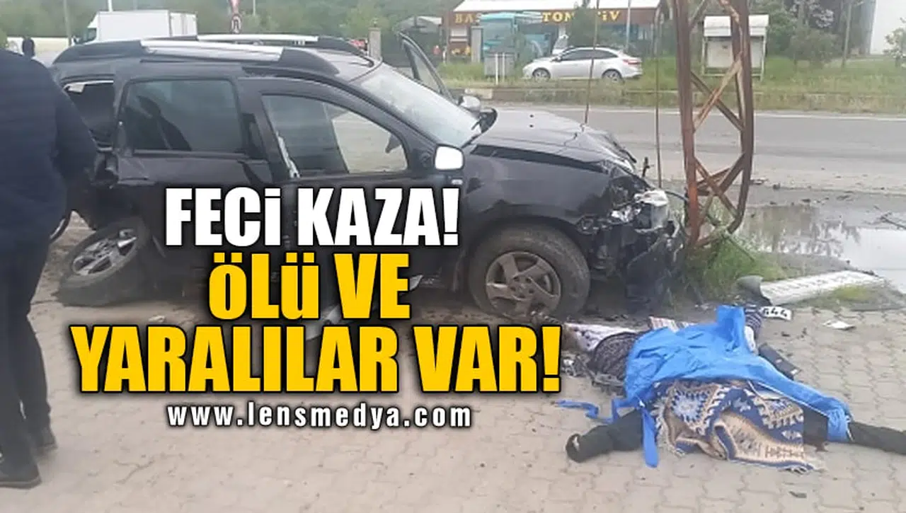 FECİ KAZA! ÖLÜ VE YARALILAR VAR!
