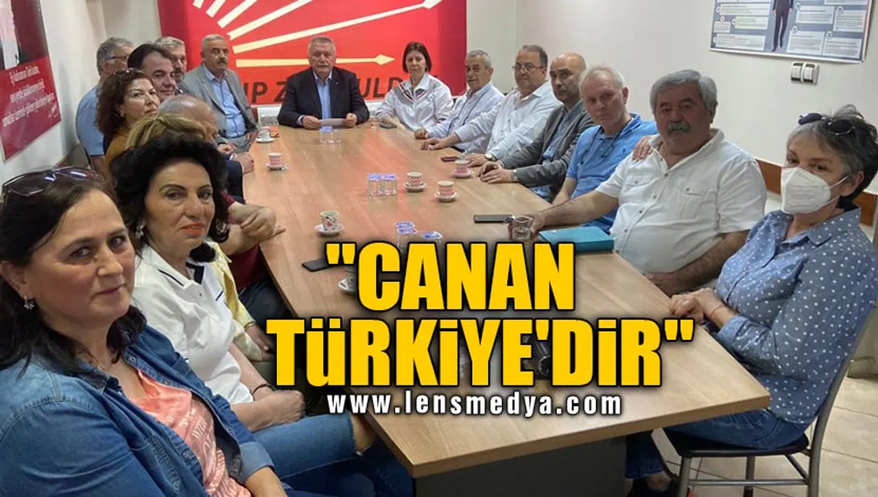 "CANAN TÜRKİYE'DİR"