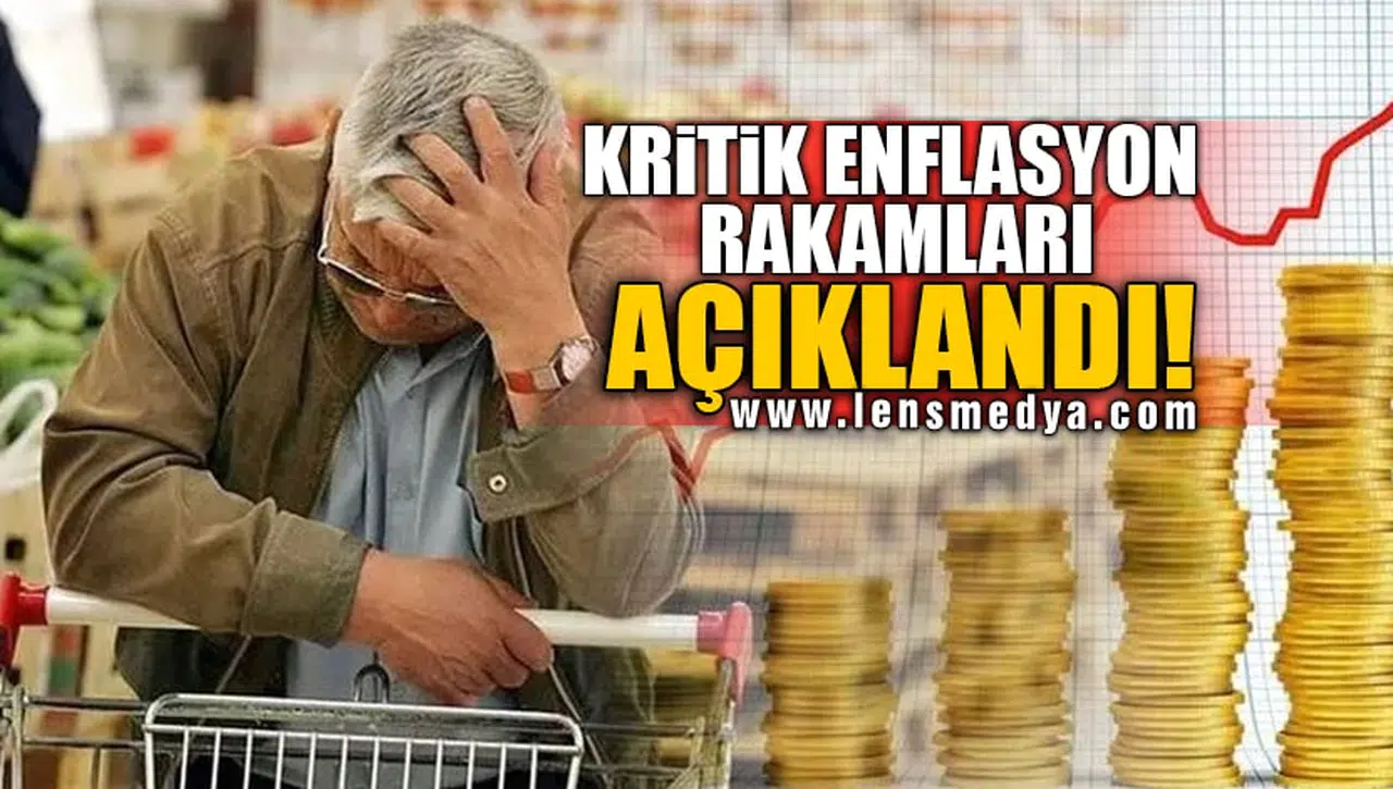 KRİTİK ENFLASYON RAKAMLARI AÇIKLANDI! SON 24 YILIN EN YÜKSEĞİ...