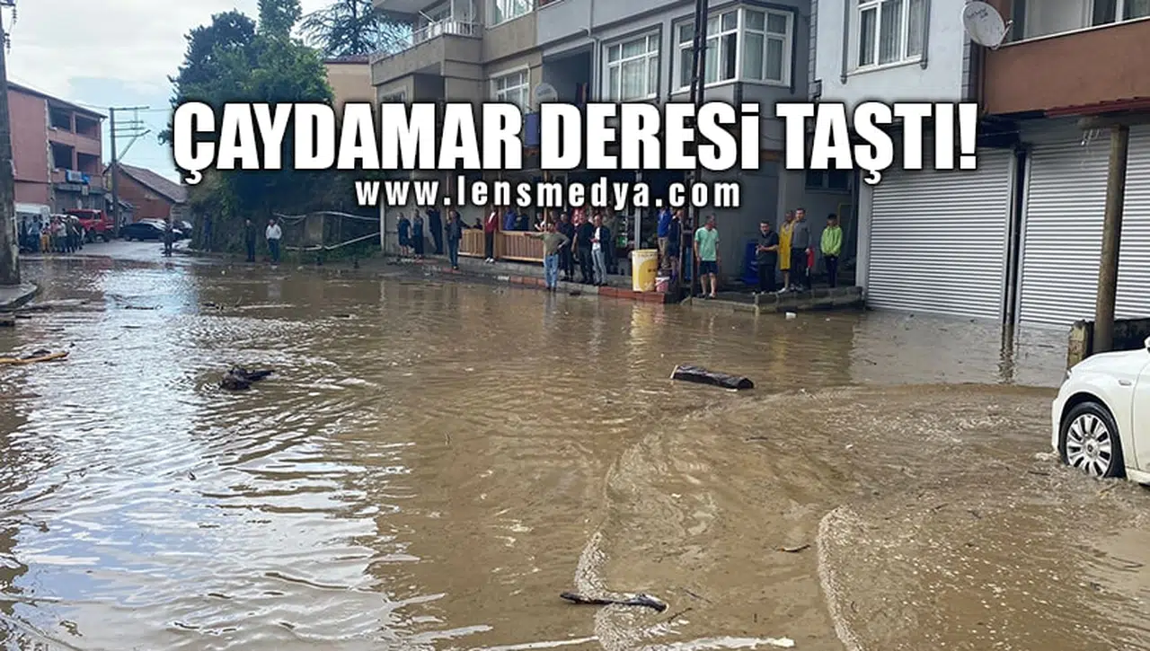 ÇAYDAMAR DERESİ TAŞTI!