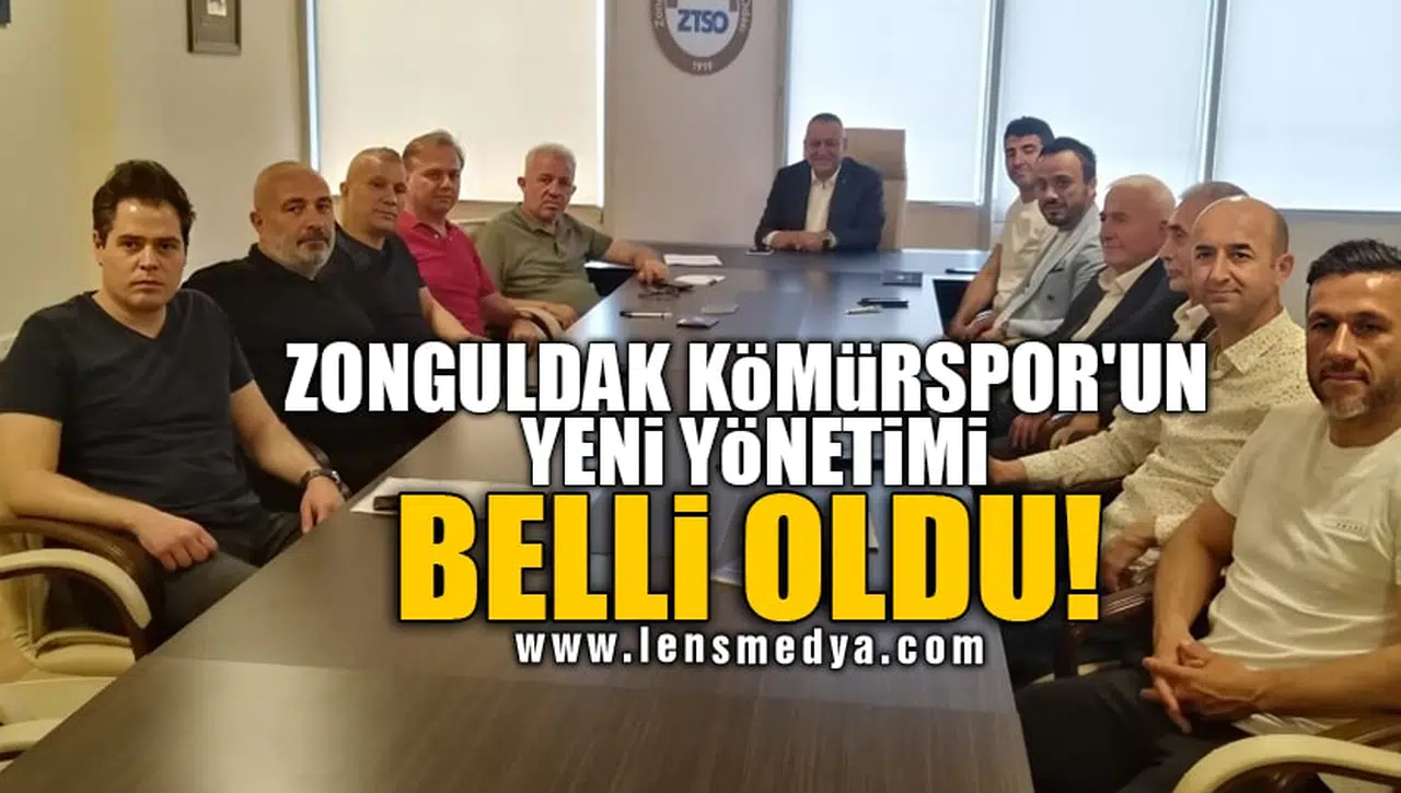 ZONGULDAK KÖMÜRSPOR'UN YENİ YÖNETİMİ BELLİ OLDU!