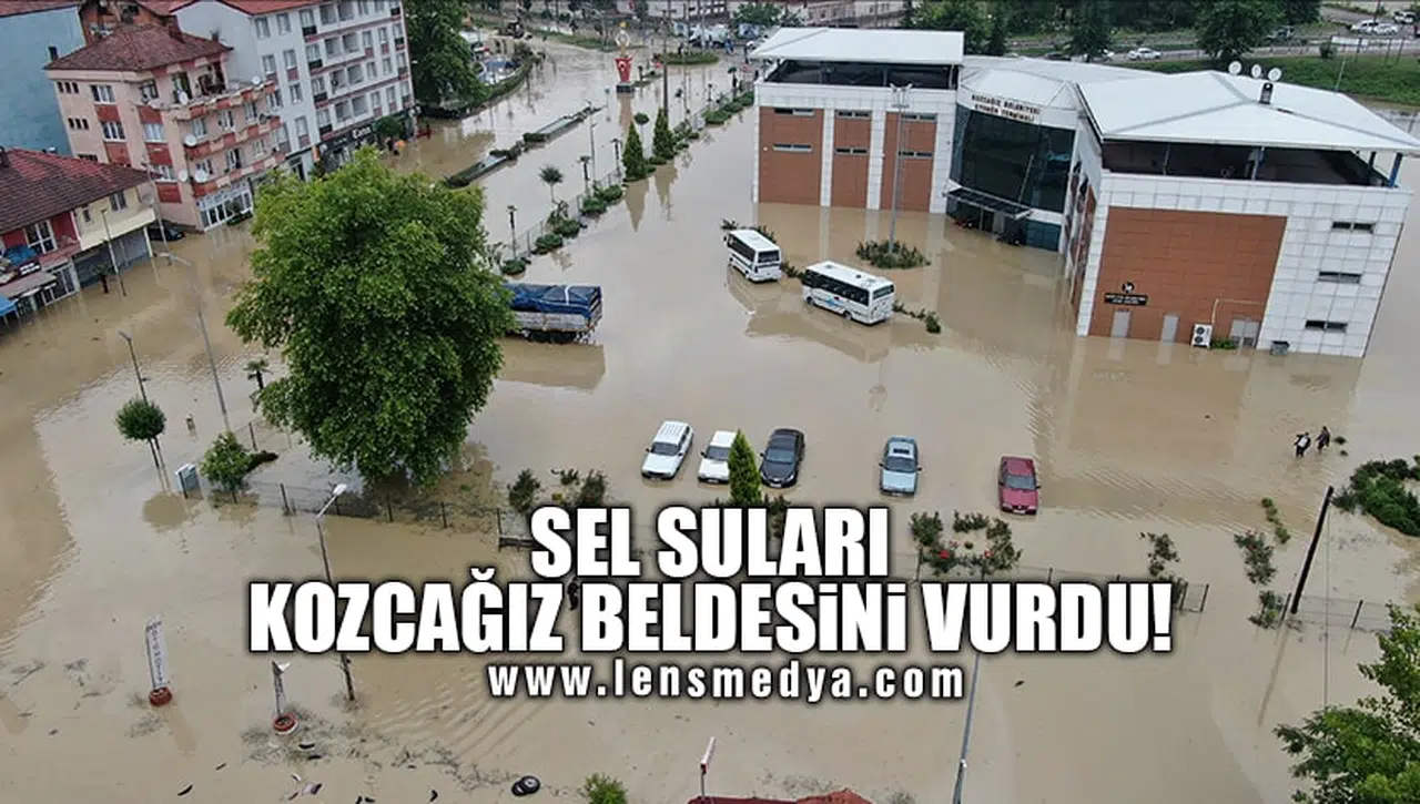 SEL SULARI KOZCAĞIZ BELDESİNİ VURDU!
