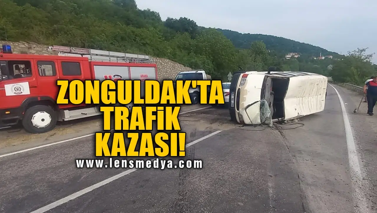 ZONGULDAK'TA TRAFİK KAZASI!