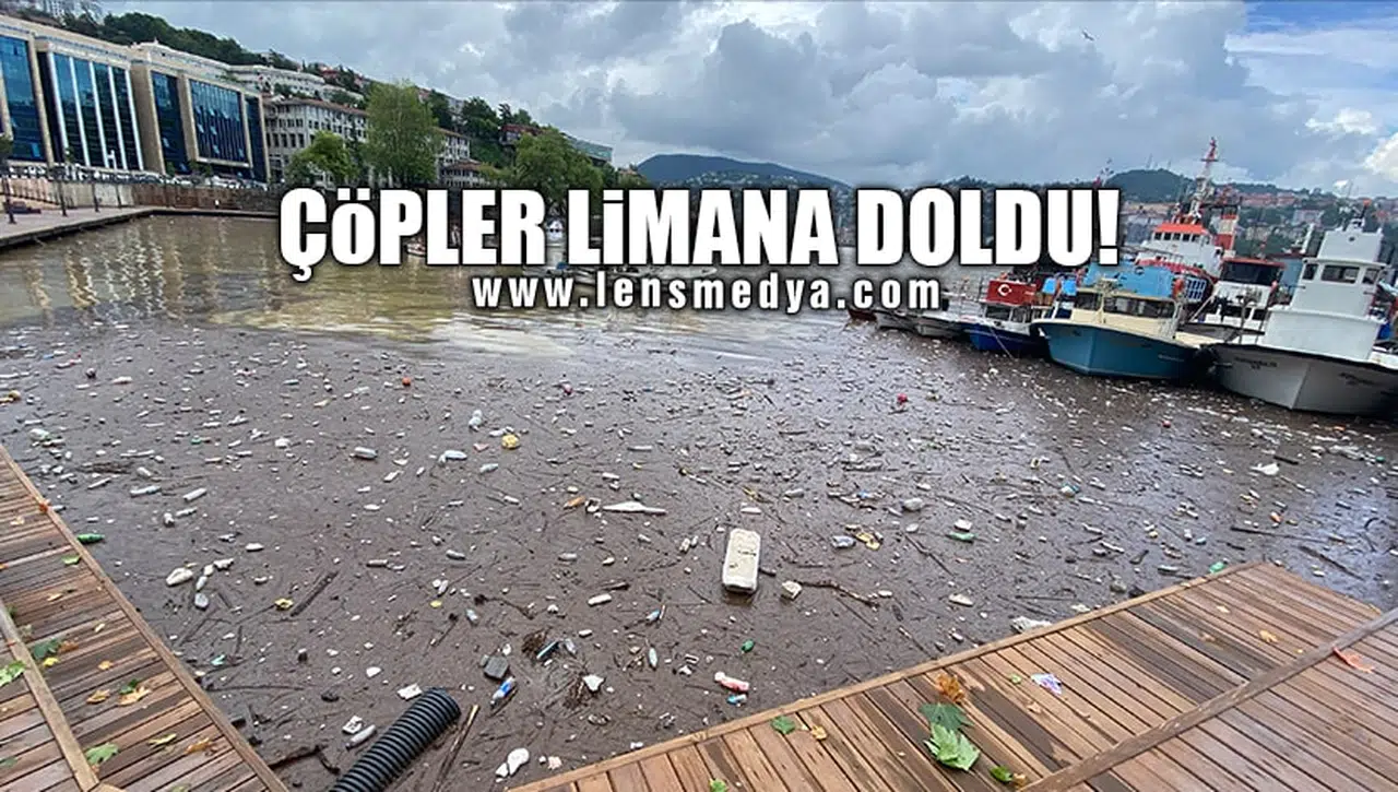 ÇÖPLER LİMANA DOLDU!