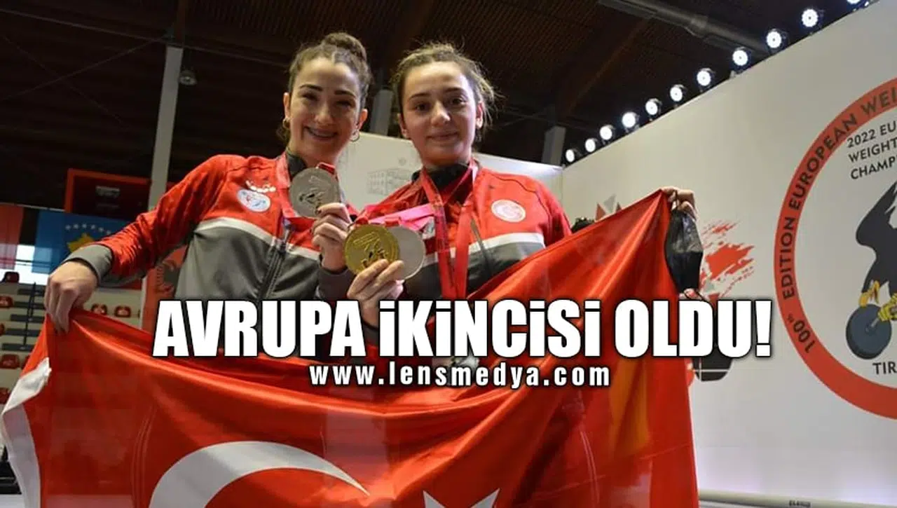 AVRUPA İKİNCİSİ OLDU!