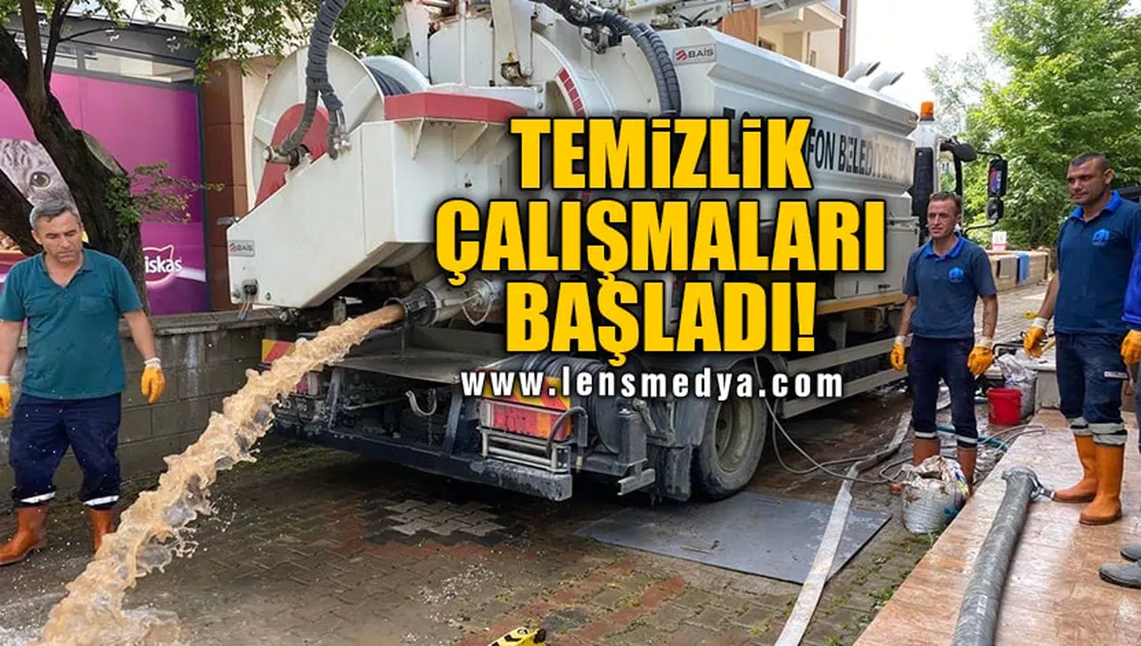 TEMİZLİK ÇALIŞMALARI BAŞLADI!