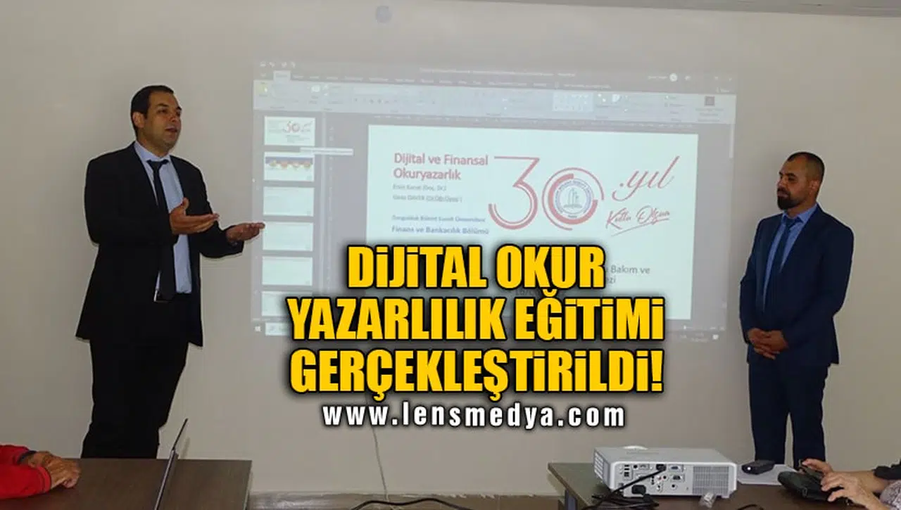 DİJİTAL OKUR YAZARLILIK EĞİTİMİ GERÇEKLEŞTİRİLDİ!