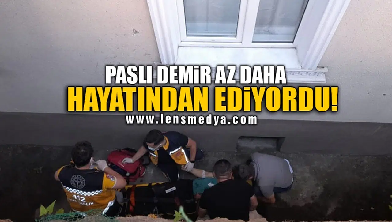 PASLI DEMİR AZ DAHA HAYATINDAN EDİYORDU!
