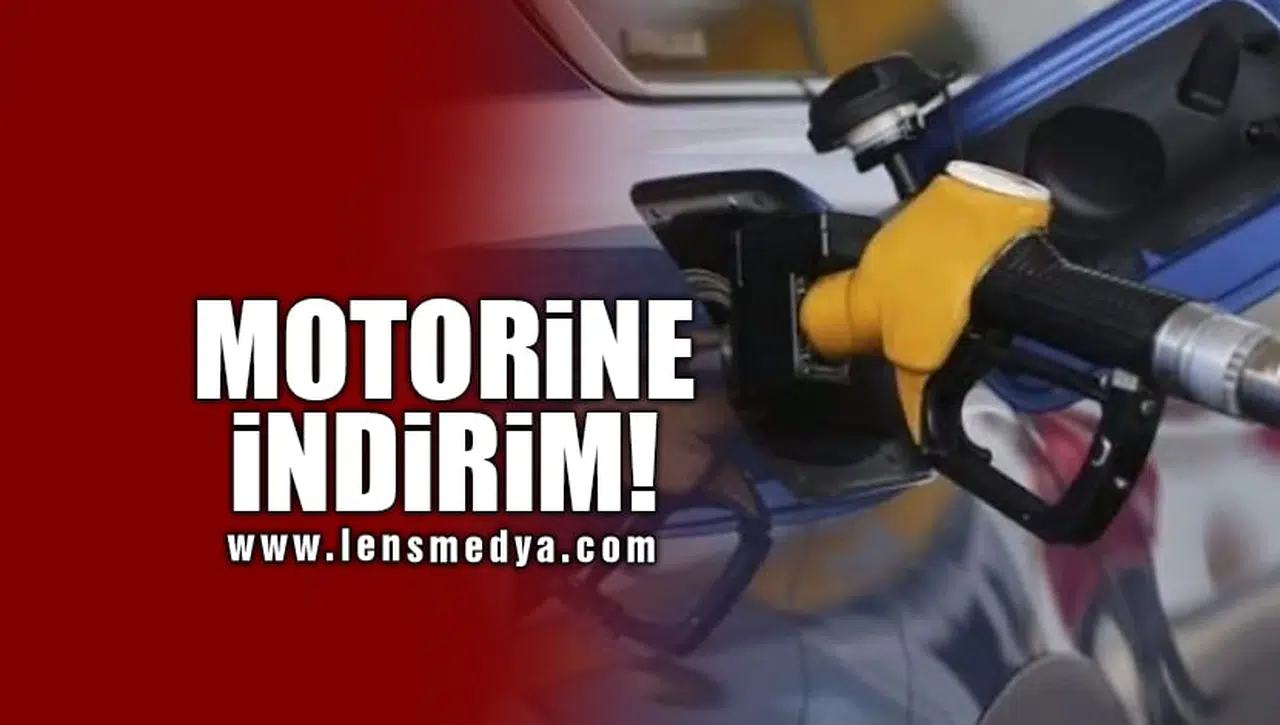 MOTORİNE İNDİRİM!