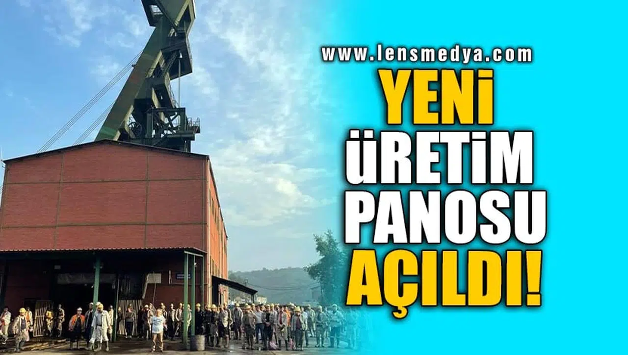 YENİ ÜRETİM PANOSU AÇILDI!