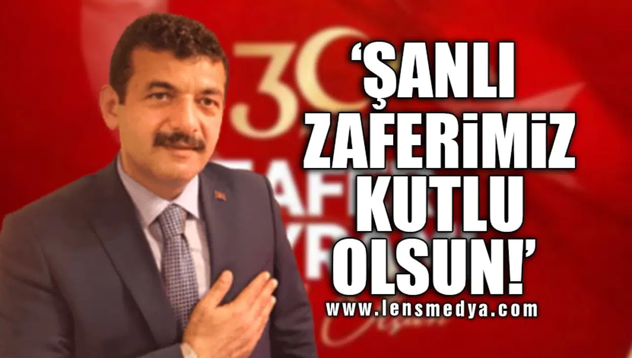 MUAMMER AVCI'DAN 30 AĞUSTOS ZAFER BAYRAMI MESAJI!