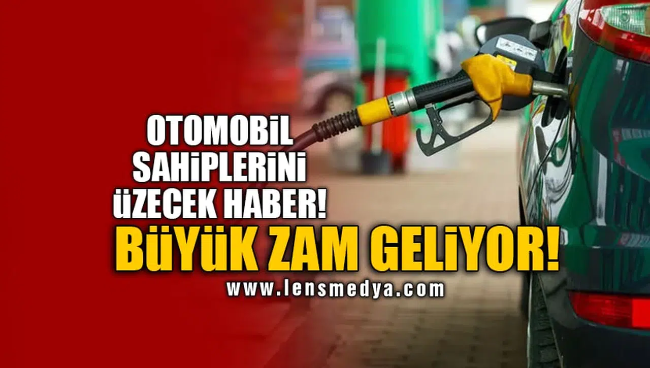 OTOMOBİL SAHİPLERİNİ ÜZECEK HABER! BÜYÜK ZAM GELİYOR!