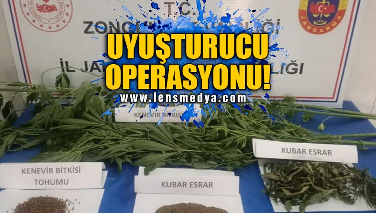 UYUŞTURUCU OPERASYONU!