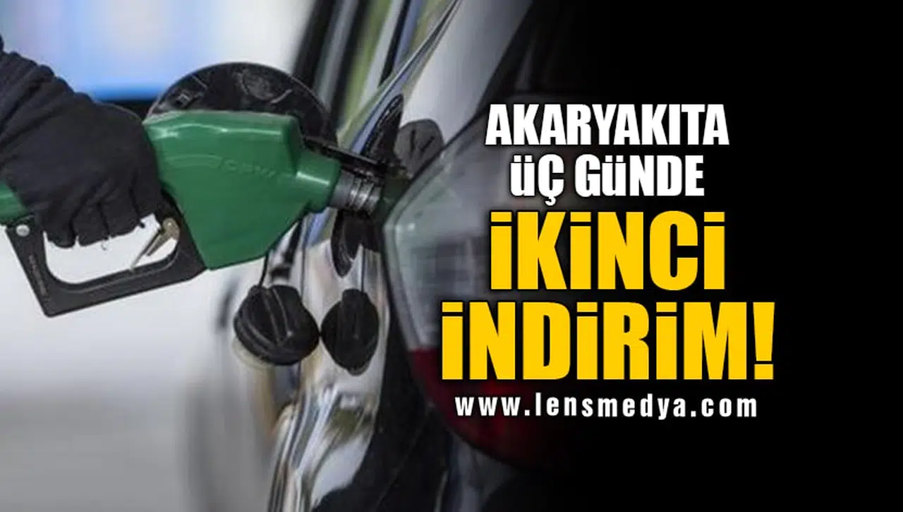 AKARYAKITA ÜÇ GÜNDE İKİNCİ İNDİRİM!