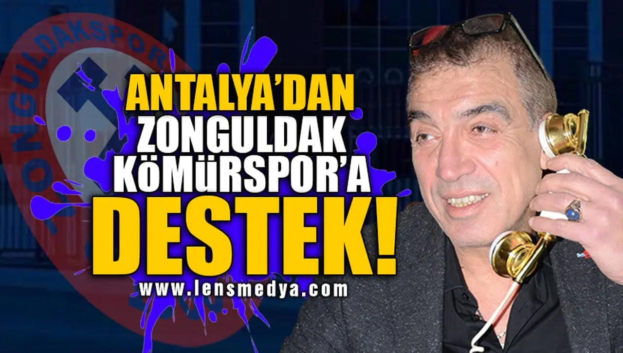 ANTALYA'DAN KÖMÜRSPOR'A DESTEK!