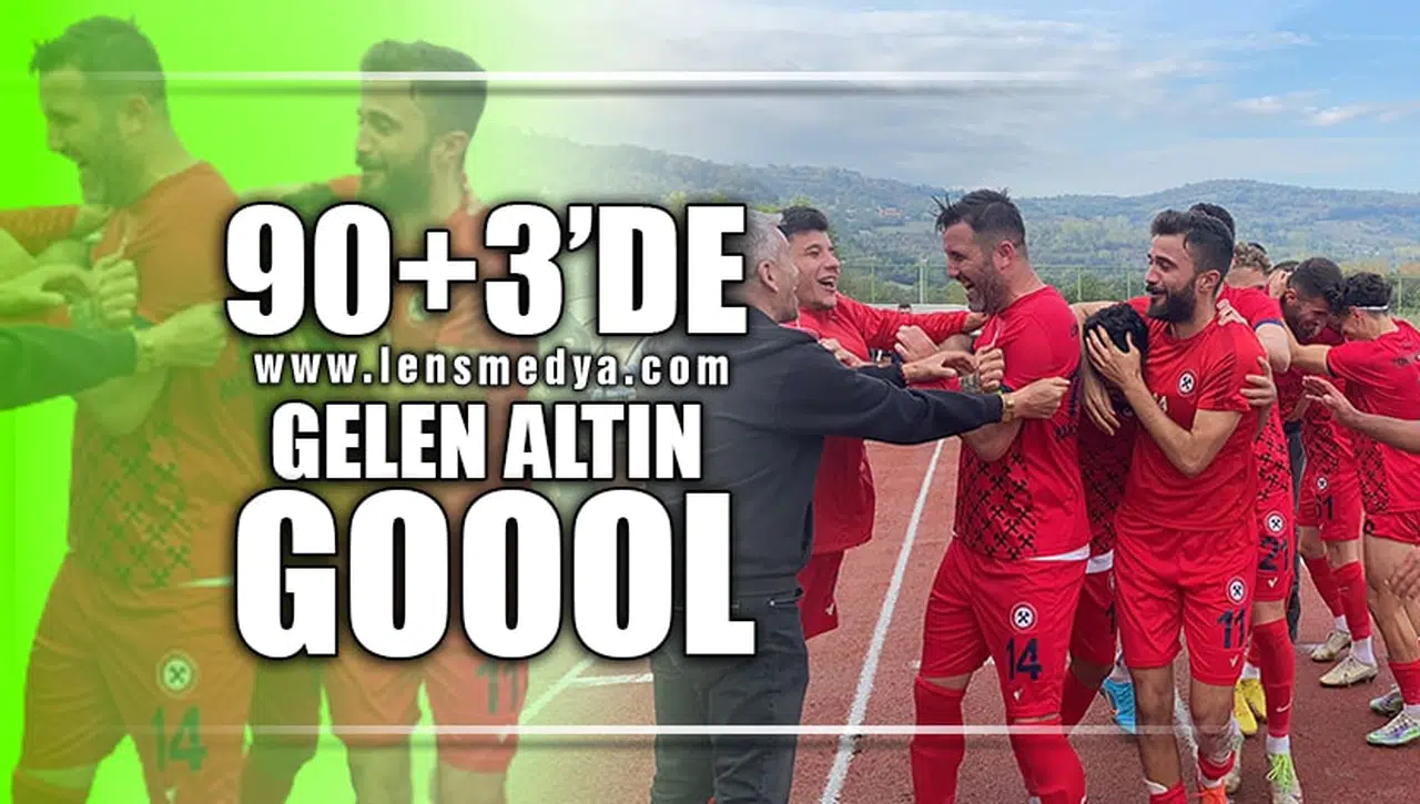 90+3'DE GELEN ALTIN GOL!