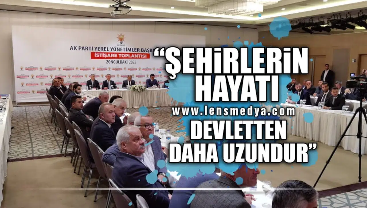 "ŞEHİRLERİN HAYATI DEVLETTEN DAHA UZUNDUR"