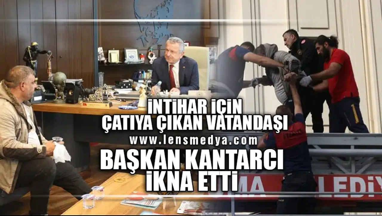 CANINA KIYMAK İSTEYEN VATANDAŞI BAŞKAN KANTARCI İKNA ETTİ!