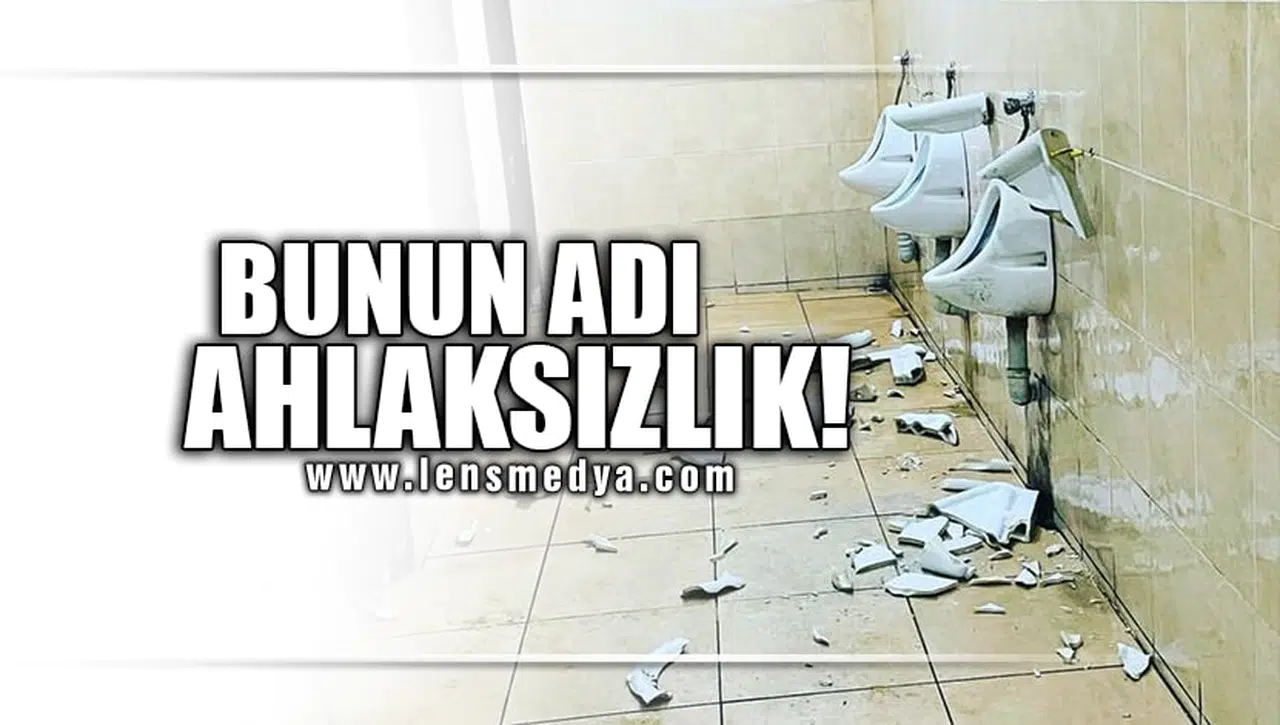 BUNUN ADI AHLAKSIZLIK!