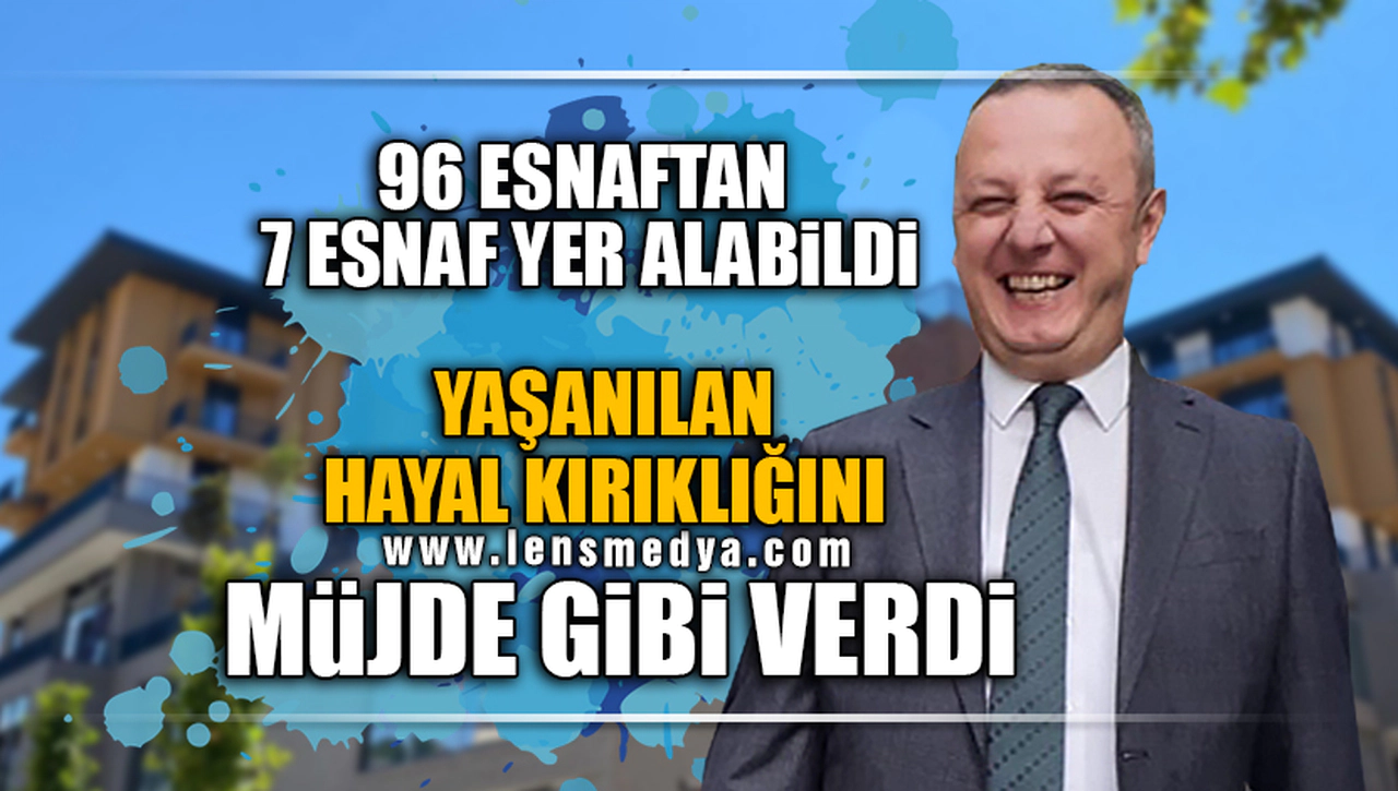 ELMAS PARK, KÖPRÜALTI ESNAFI İÇİN HAYAL KIRIKLIĞI OLDU!