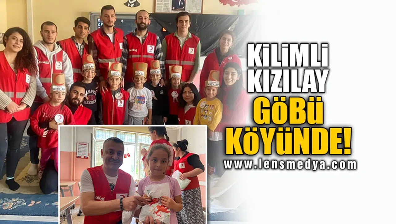 KİLİMLİ KIZILAY GÖBÜ KÖYÜNDE!