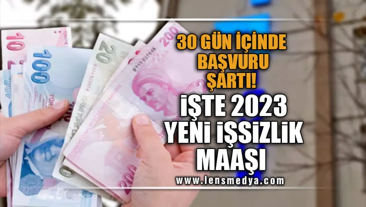 8 BİN LİRAYA YÜKSELDİ! İŞTE 2023 YENİ İŞSİZLİK MAAŞI